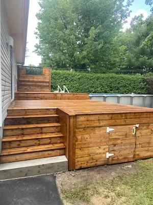 création patio Lanaudière